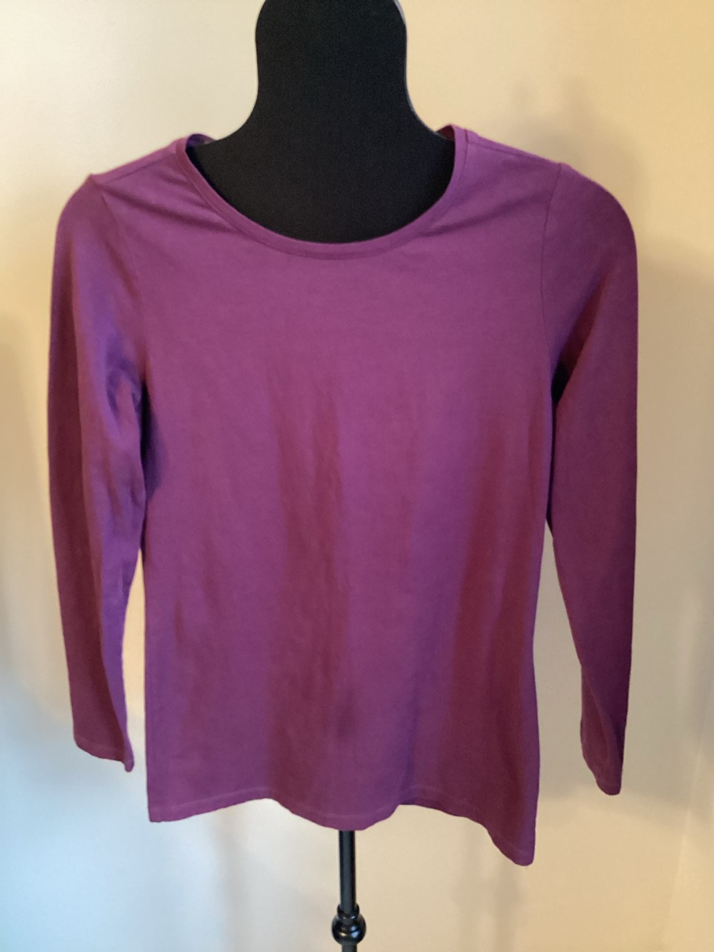 Pendleton preppy classic purple long sleeve‎ top
